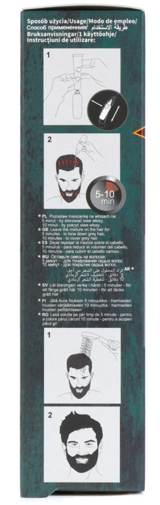 Cameleo Men Hair Color Cream 3.0 Dark Brown (1 stuk) - image 2