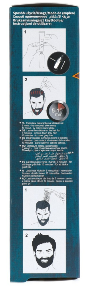 Cameleo Men Hair Color Cream 5.0 Light Brown (1 stuk) - image 2