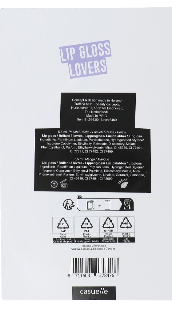 Casuelle Xoxo Lipgloss Lovers (2 stuks)