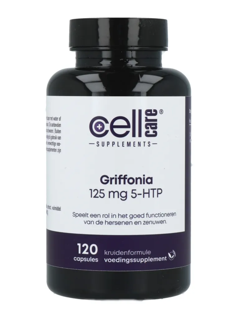 Cellcare Griffonia 125mg 5-htp Capsules (120 vegetarische capsules)