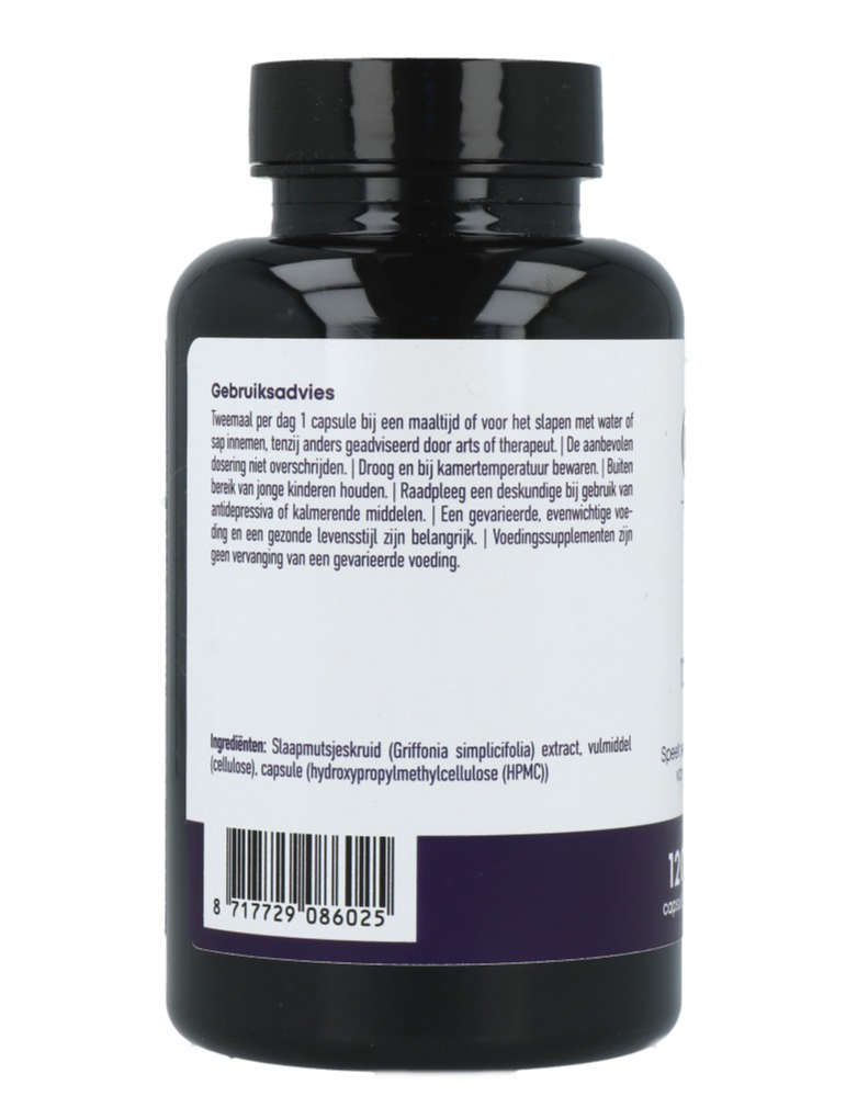 Cellcare Griffonia 125mg 5-htp Capsules (120 vegetarische capsules) - image 2