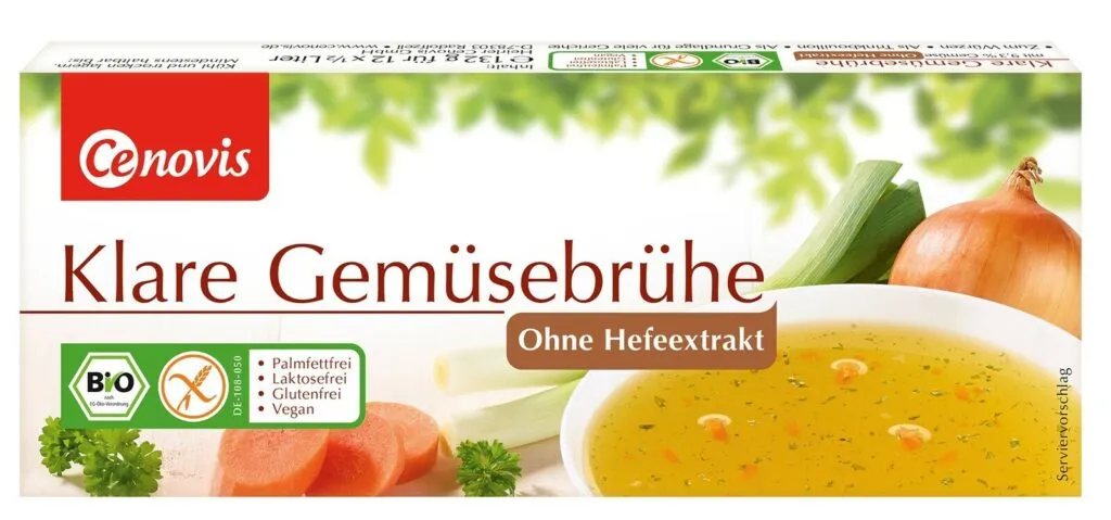 Cenovis Groenten Bouillon Tabletten Gistvrij (12 tabletten)