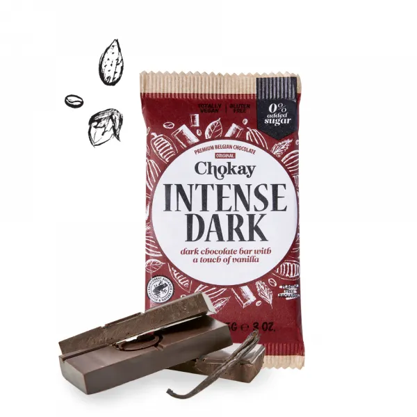 Chokay Pure Chocolade Intense Dark (85 gr)