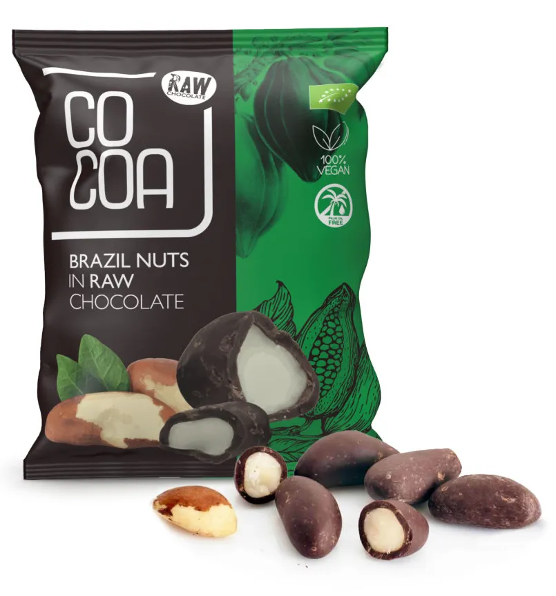 Cocoa Paranoten Pure Chocolade Raw (70 gr)