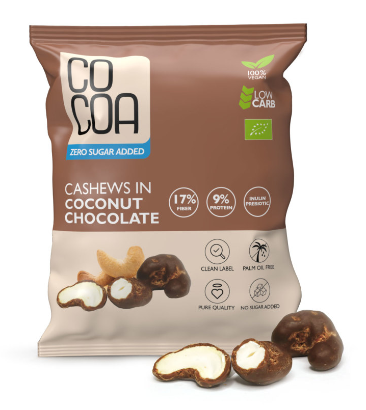 Cocoa Coconut Chocolate Cashews (70 gr)