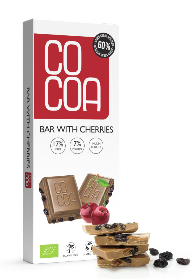 Cocoa Chocolate Cherries Reep (40 gr)