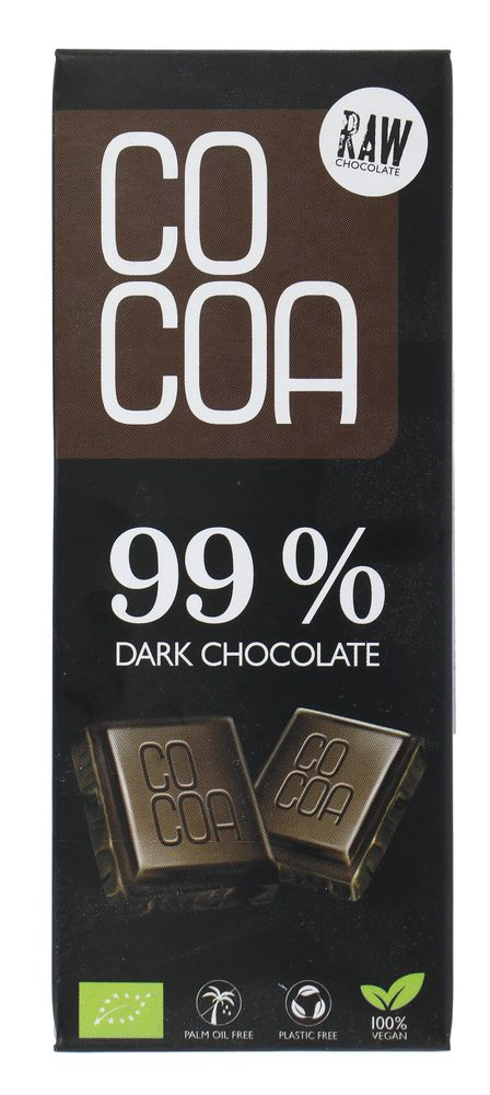 Cocoa 99% Dark Chocolate Reep (40 gr)