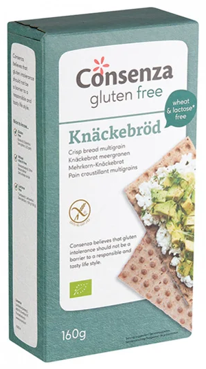 Consenza Knackebrod Meergranen (160 gr)