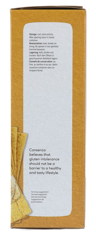 Consenza Glutenvrije Luchtige Maiscrackers (130 gr) - image 2