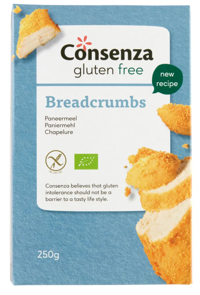 Consenza Glutenvrije Paneermeel (250 gr)