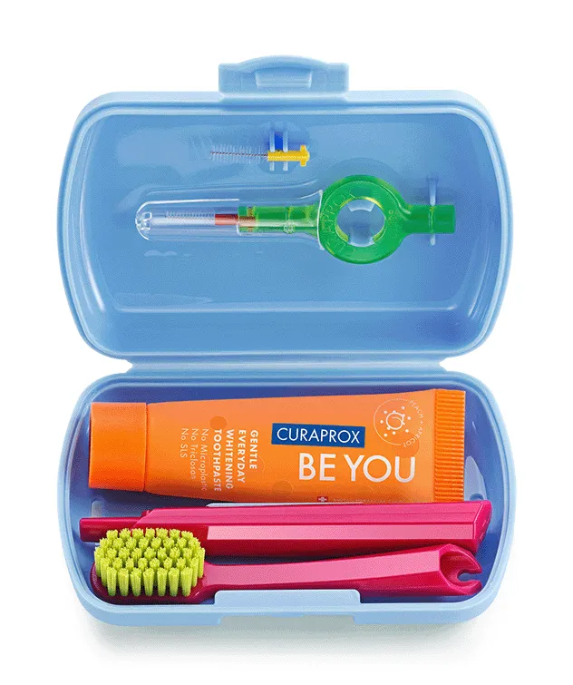 Curaprox Reisset Blauw (1 stuk)