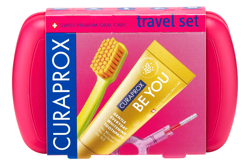 Curaprox Travel Set Magenta (1 stuk)