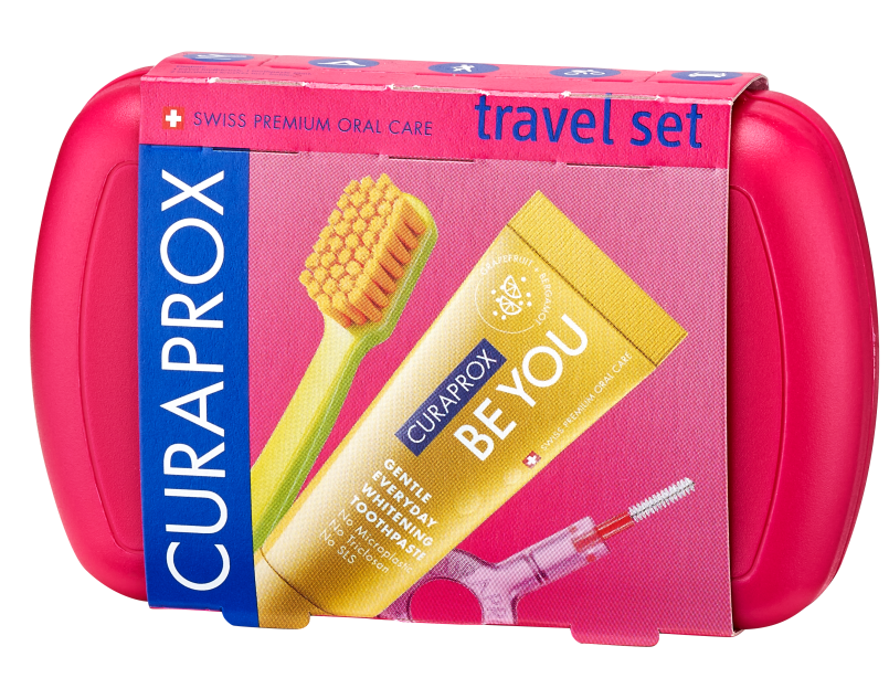 Curaprox Travel Set Magenta (1 stuk)