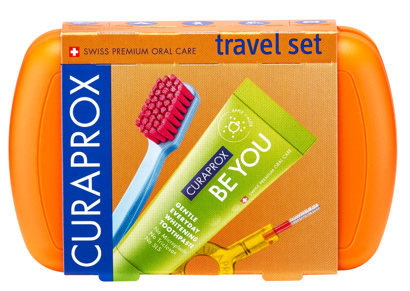 Curaprox Travel Set Oranje (1 stuk)