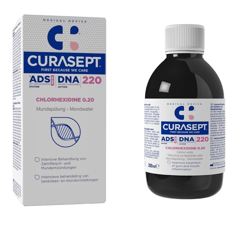 Curasept Ads Dna 220 Chloorhexidine 0.20% Mondwater (200 ml) - image 2