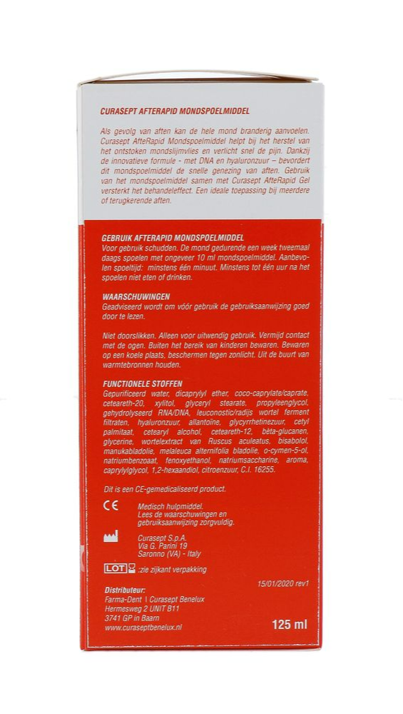 Curasept Afterapid Mondwater Dna (125 ml) - image 2