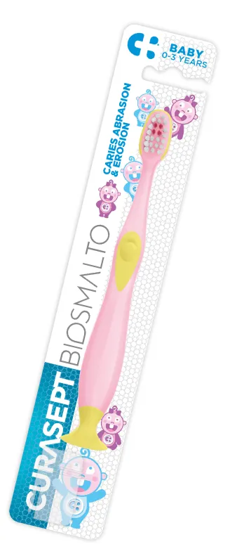 Curasept Biosmalto 0-3y Baby Toothbrush (1 stuk)