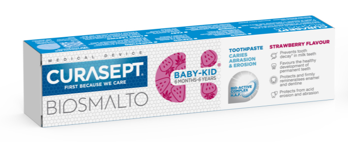 Curasept Biosmalto Baby-kid Toothpaste (75 ml)