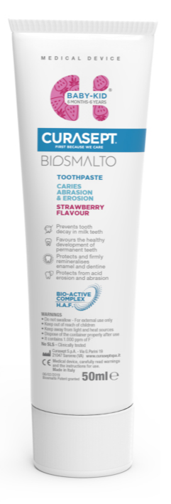 Curasept Biosmalto Baby-kid Toothpaste (75 ml)