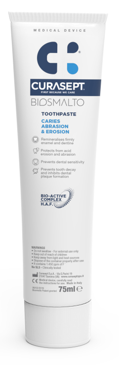 Curasept Biosmalto Caries Toothpaste (75 ml)