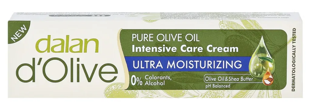 Dalan D'olive Pure Olive Oil Intensive Cream Care 0% Alcohol (20 ml)