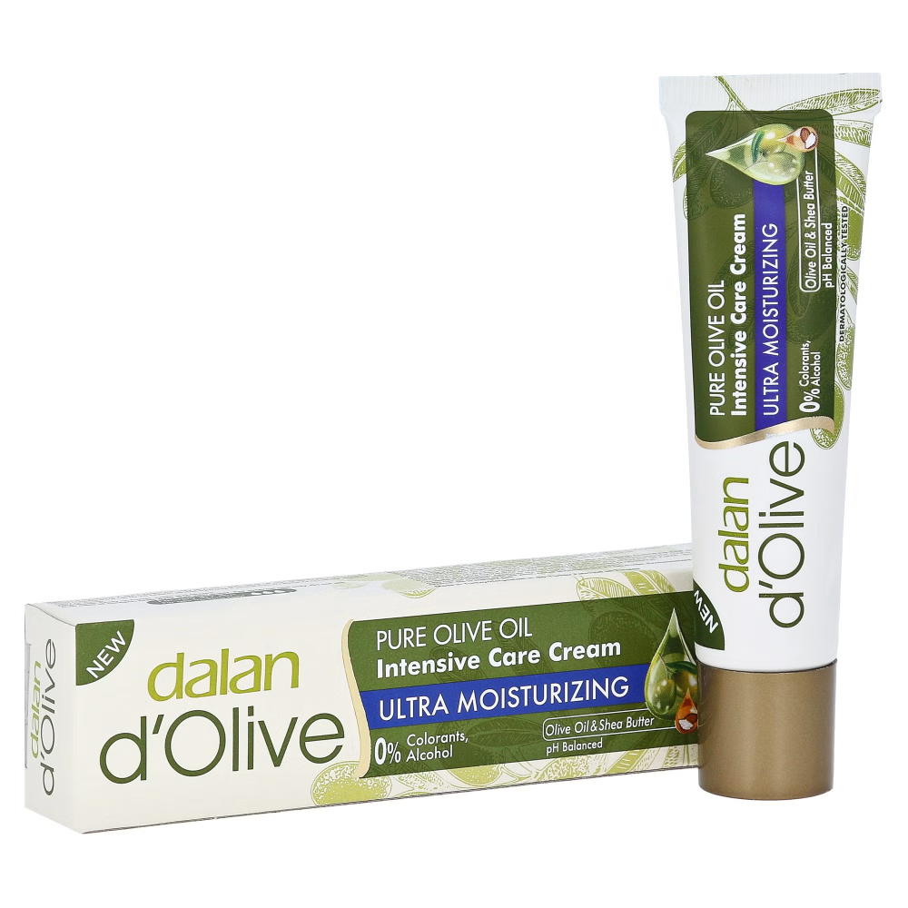 Dalan D'olive Pure Olive Oil Intensive Cream Care 0% Alcohol (20 ml)