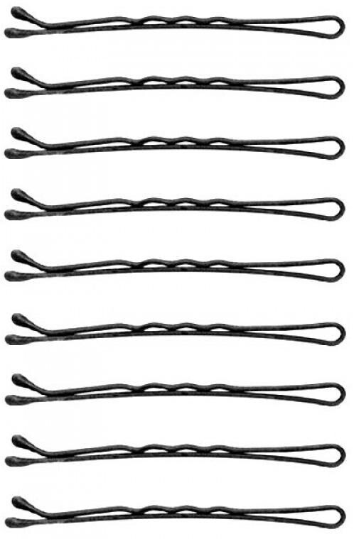 Damselle Schuifspeldjes Zwart (9 stuks)