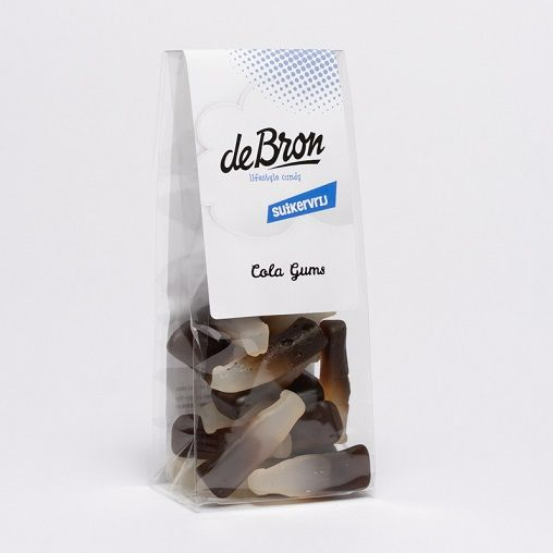 De Bron Cola Gums Suikervrij (90 gr)