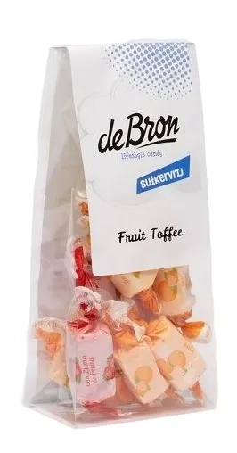 De Bron Fruit Toffee Suikervrij (70 gr)