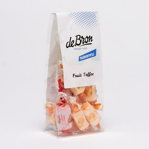 De Bron Fruit Toffee Suikervrij (70 gr)