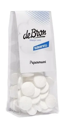 De Bron Pepermunt Suikervrij (80 gr)
