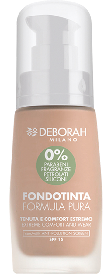 Deborah Milano Formula Pura 01 Foundation (30 ml)