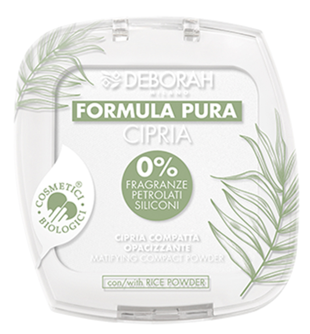 Deborah Milano Formula Pura Gezichtspoeder | Transparant 04 (10 gr)
