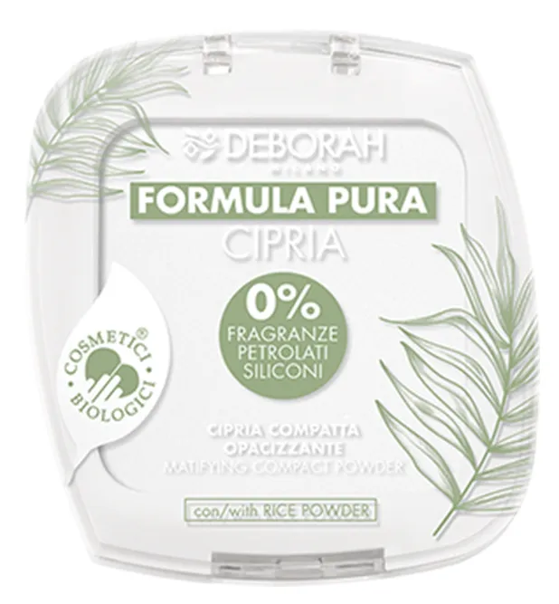 Deborah Milano Formula Pura Gezichtspoeder | Transparant 04 (10 gr)
