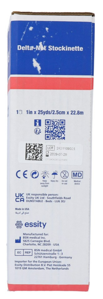 Delta-cast Delta Net Stock Verband 23mx2,5cm (1 stuk)