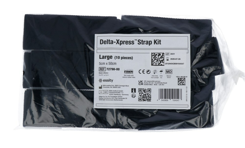 Delta-cast Delta Xpress Strap Kit L 5x50cm (10 stuks)