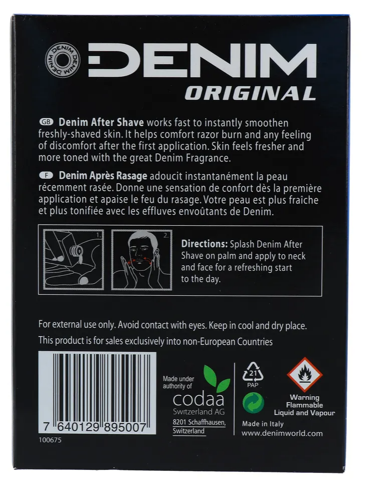 Denim Aftershave Original (100 ml) - image 2