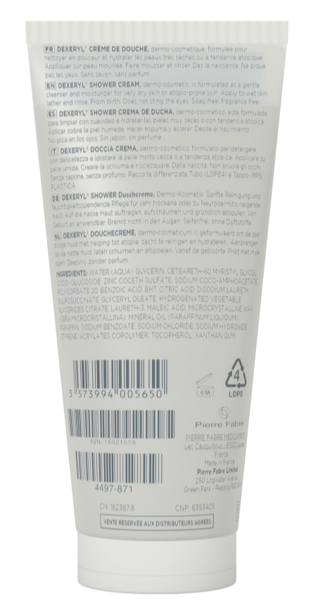 Dexeryl Shower Douchecrème (200 ml)