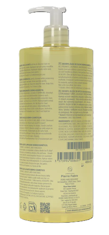 Dexeryl Cleansing Oil (1000 ml)