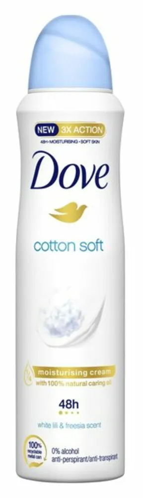 Dove Cotton Soft Deodorant Spray (150 ml)