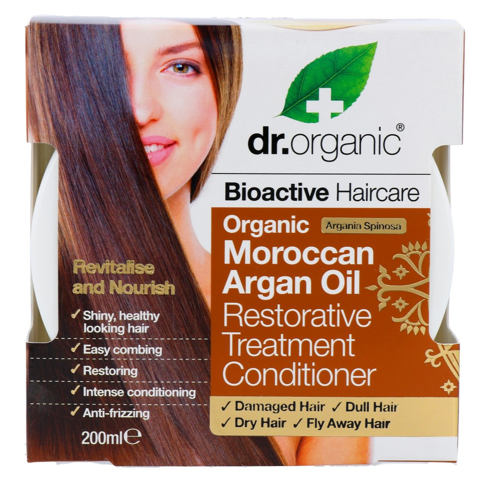 Dr Organic Moroccan Argan Oil Restorative Treatment Conditioner (200 ml)
