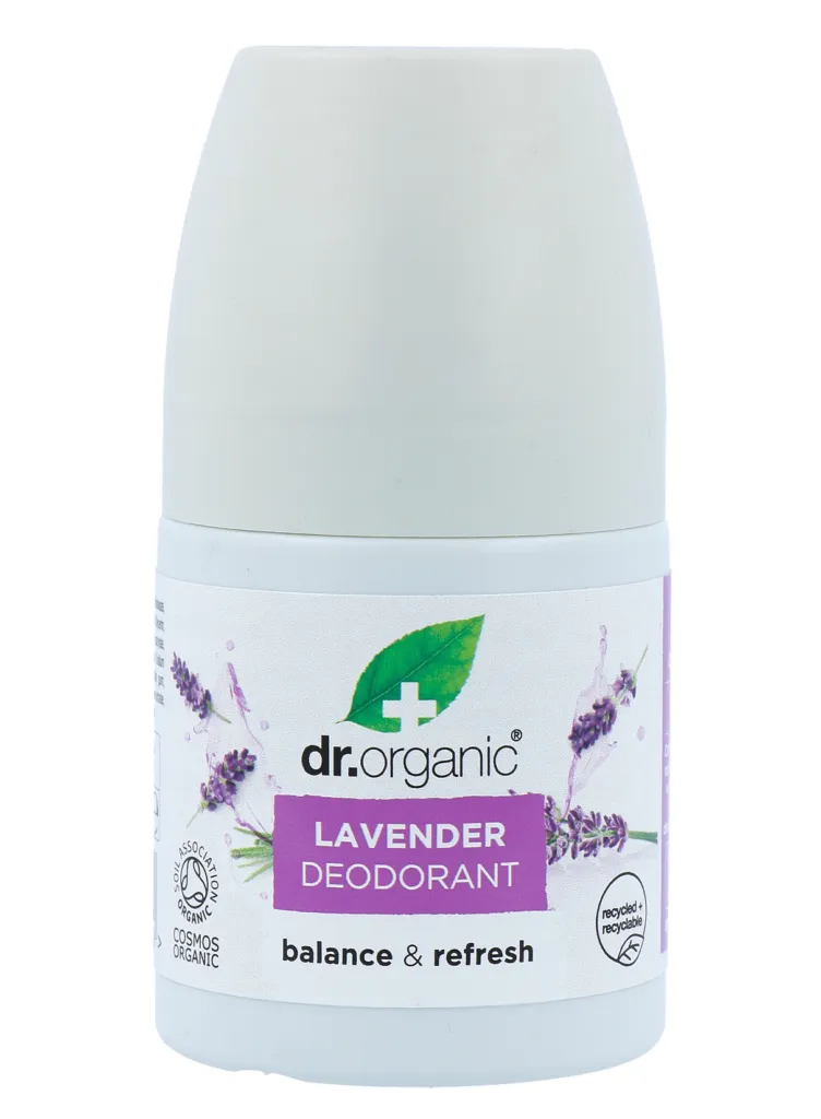 Dr Organic Lavender Deodorant Roll-on (50 ml)