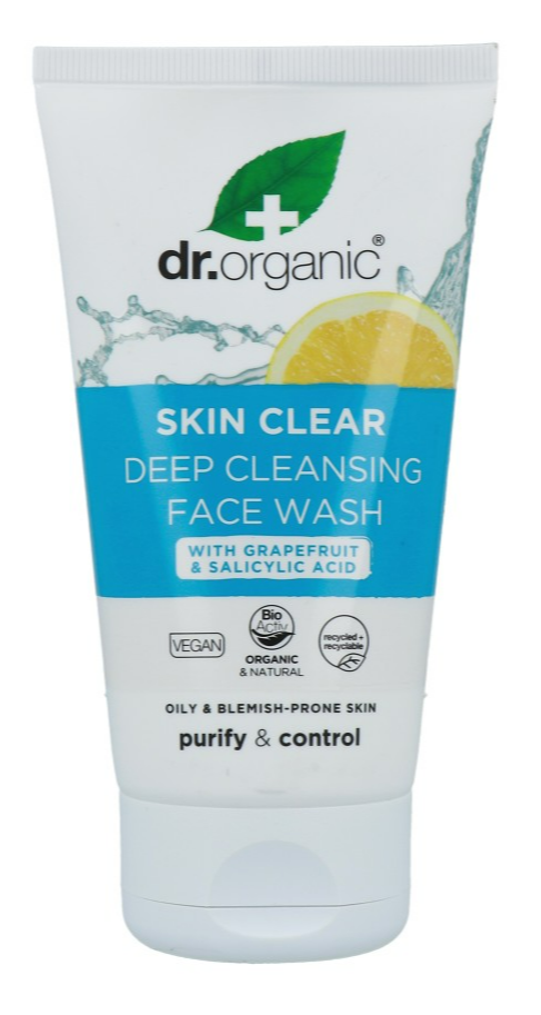 Dr Organic Skin Clear Deep Pore Face Wash 5-in-1 (125 ml)