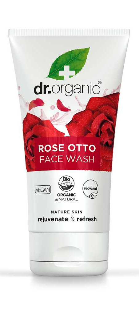 Dr Organic Rose Otto Facewash (150 ml)
