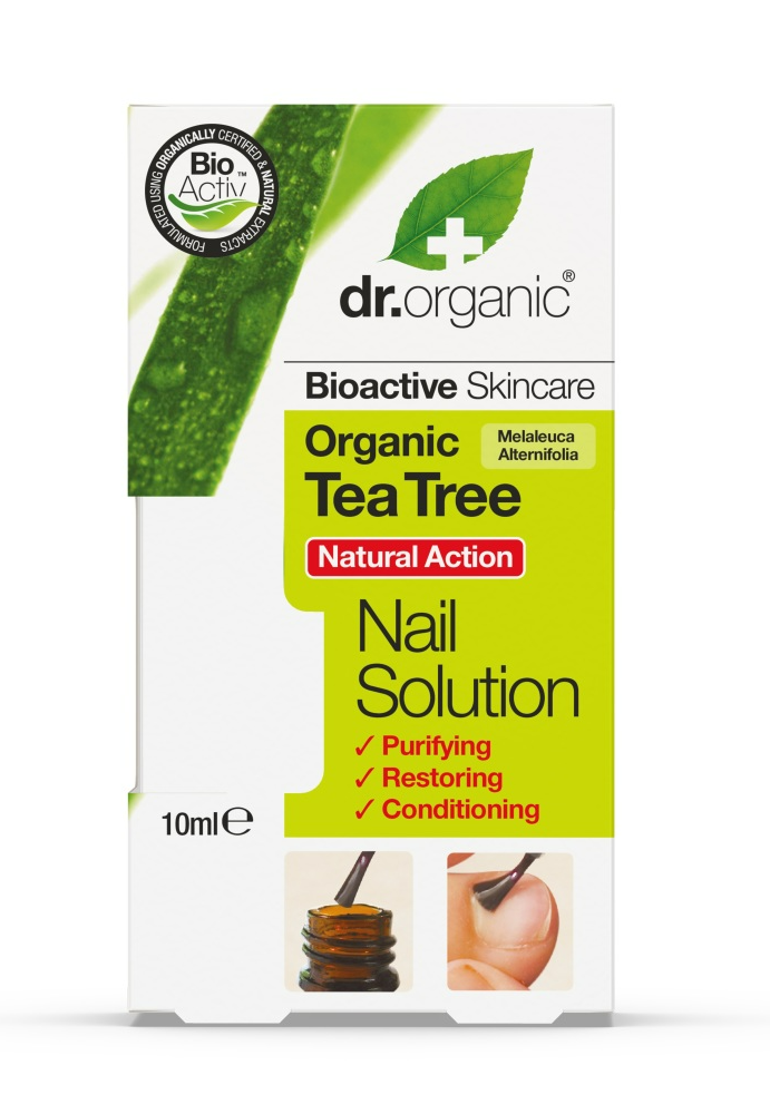 Dr Organic Tea Tree Nail Solution (10 ml)