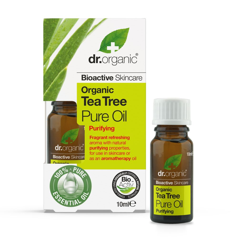 Dr Organic Tea Tree Pure Oil (10 ml) - image 3