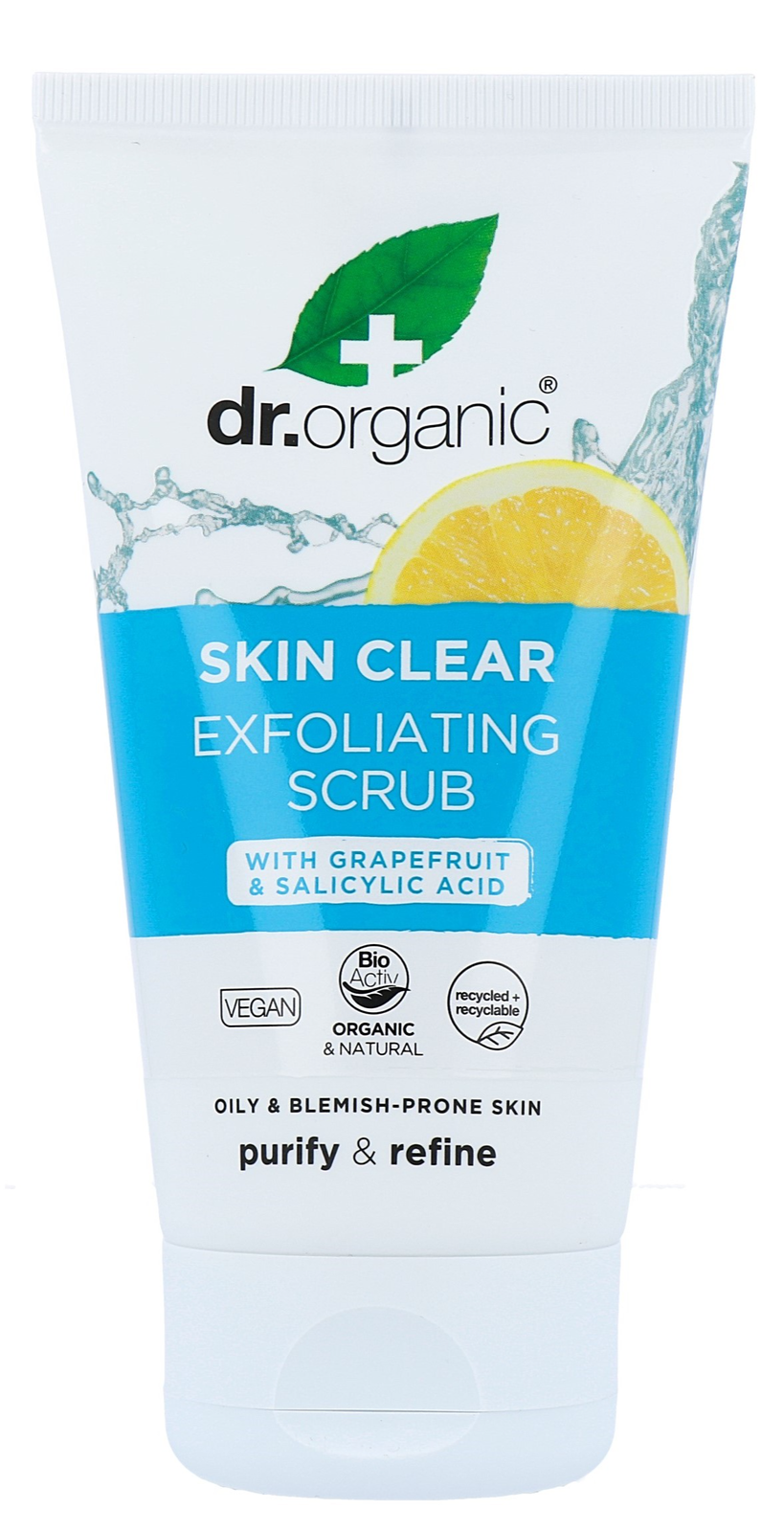 Dr Organic Skin Clear Exfoliating Scrub (150 ml)