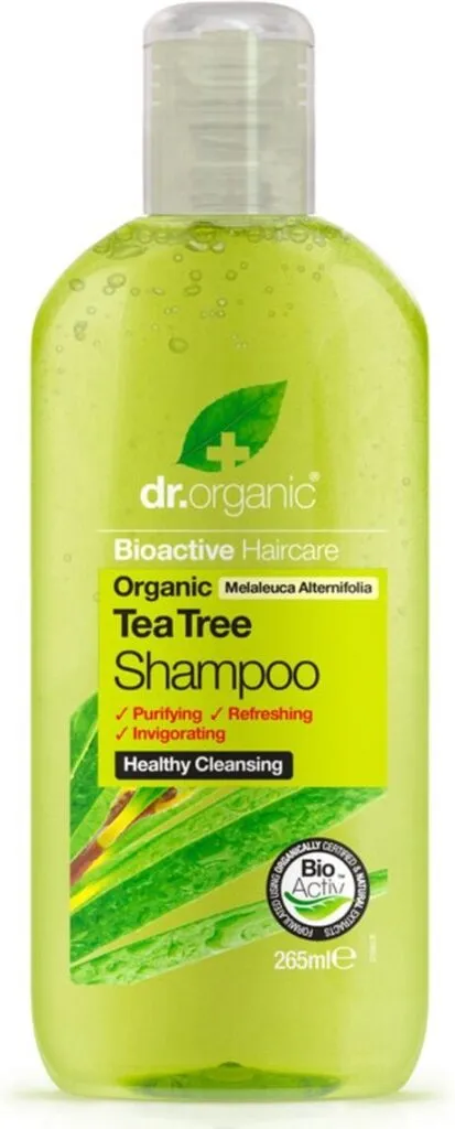 Dr Organic Tea Tree Shampoo (265 ml)
