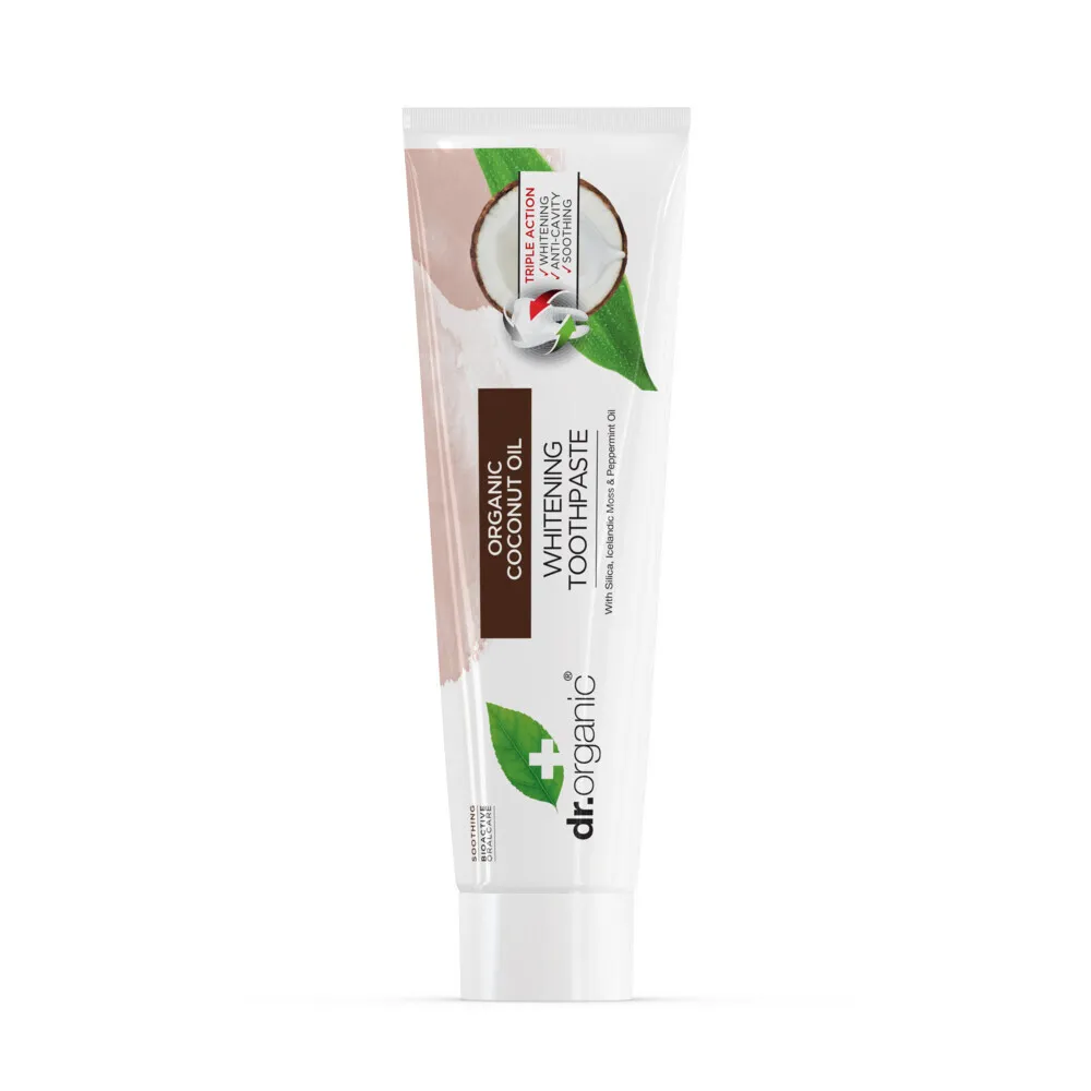 Dr Organic Coconut Oil Whitening Toothpaste (100 ml)