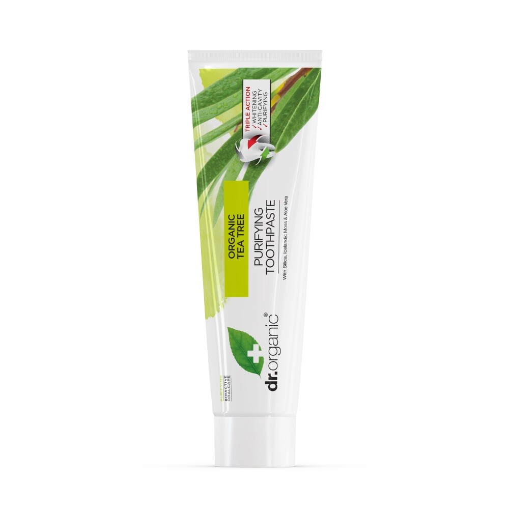 Dr Organic Tea Tree Purifying Toothpaste (100 ml)